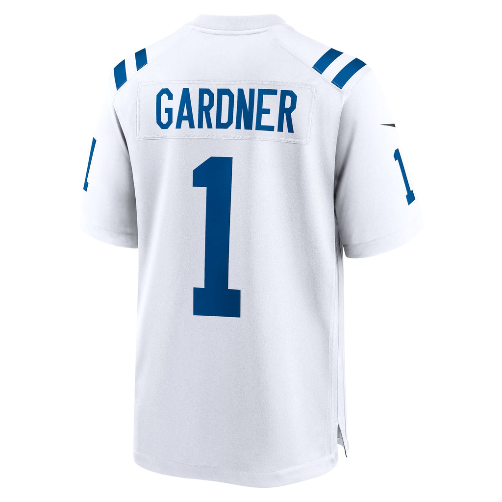 Men's Indianapolis Colts Ahmad Sauce Gardner Nike  White  Game Jersey