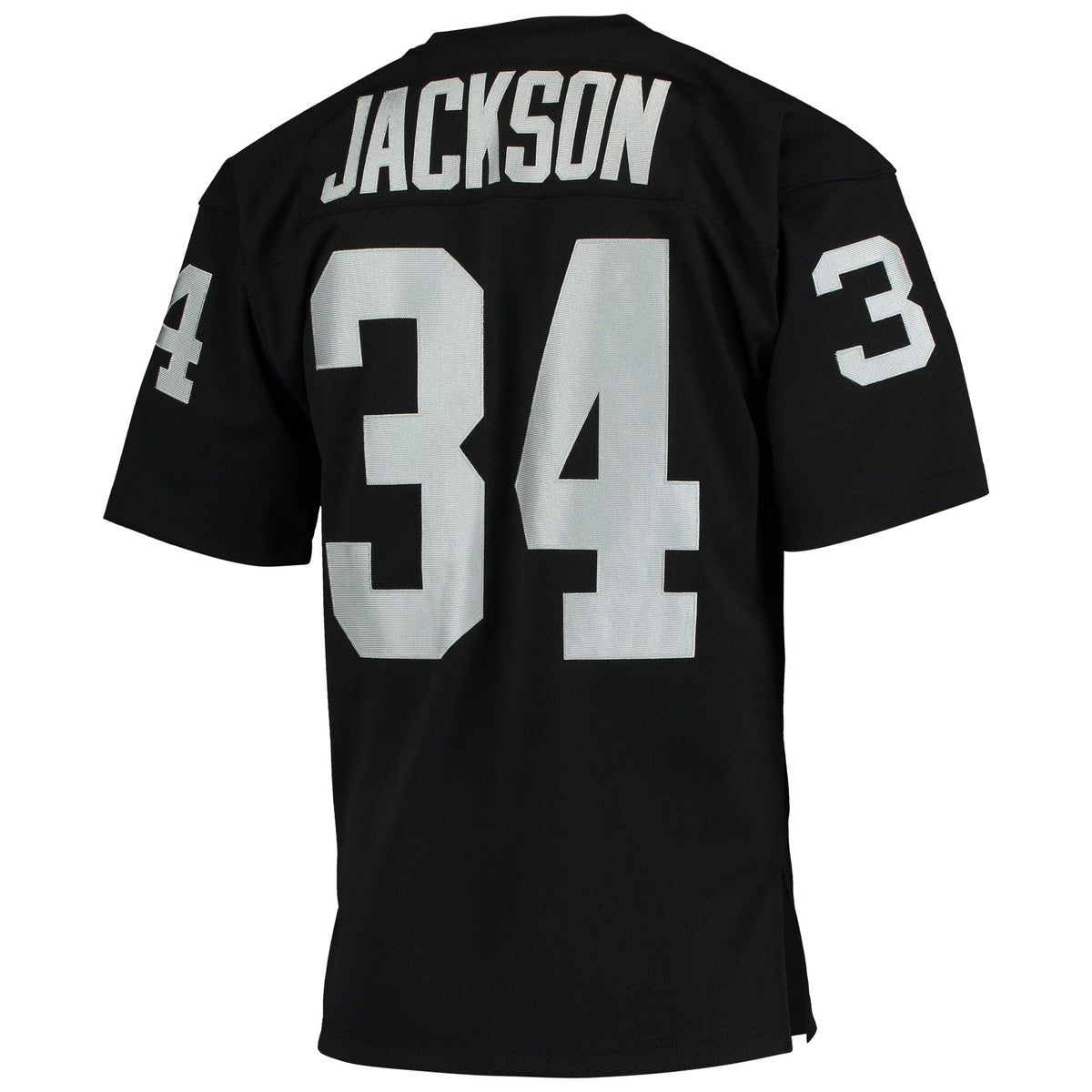Men's Las Vegas Raiders 1990 Bo Jackson Mitchell & Ness Black Authentic Throwback Retired Player Jersey