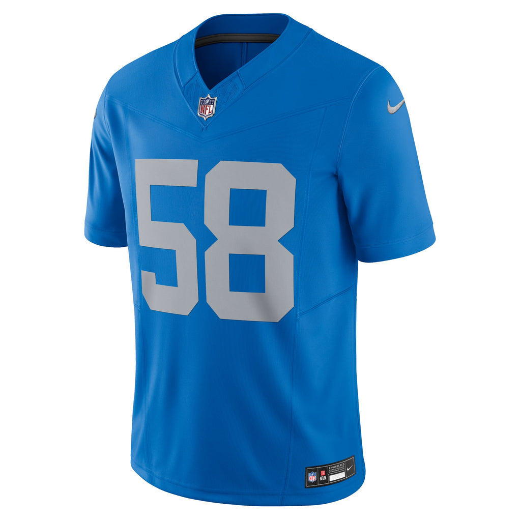 Men's Detroit Lions Penei Sewell Nike Black Vapor F.U.S.E. Alternate Limited Jersey
