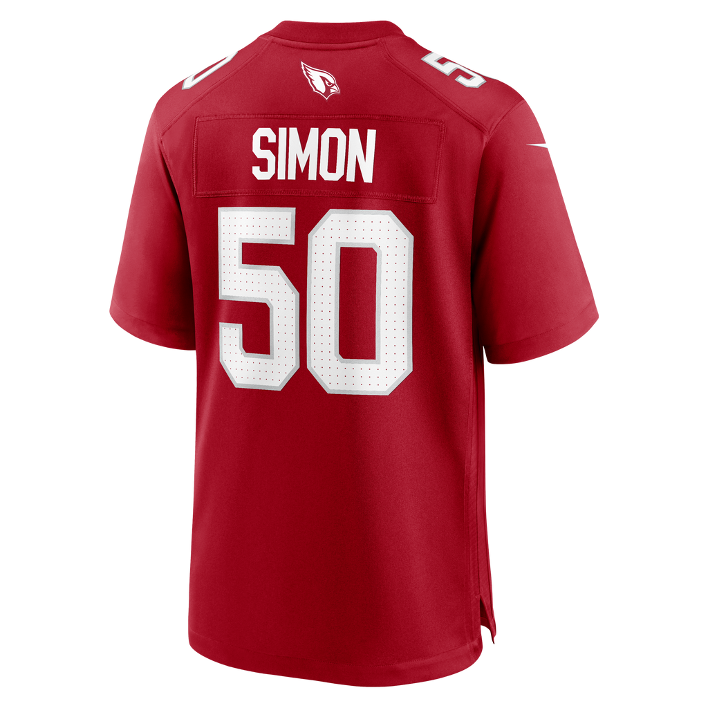 Men's Arizona Cardinals Cody Simon Nike  Cardinal Team Game Jersey