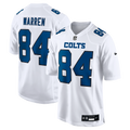 Men's Indianapolis Colts Tyler Warren Nike Tundra White Fashion Game Jersey