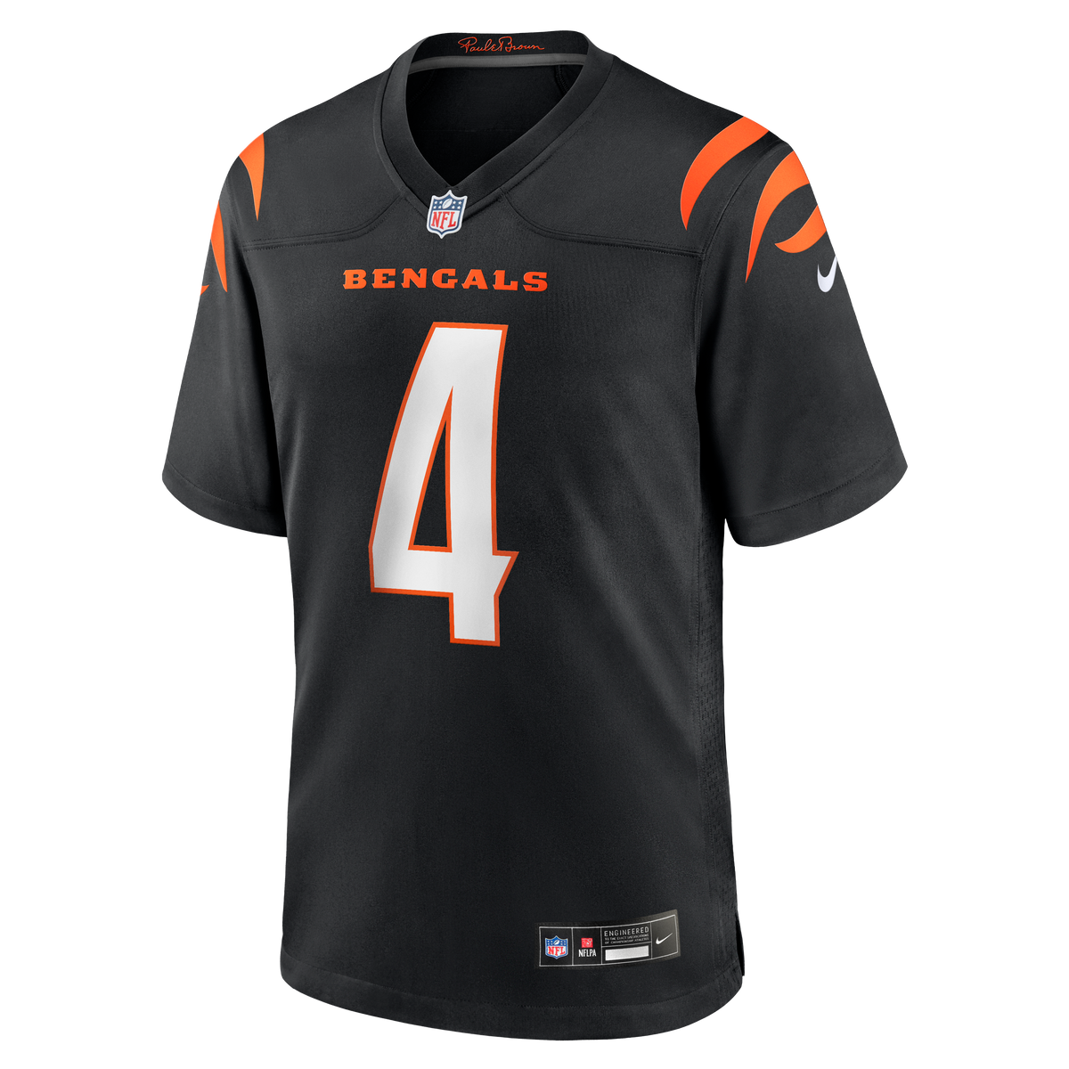 Men's Cincinnati Bengals Sean Clifford Nike  Black Team Game Jersey