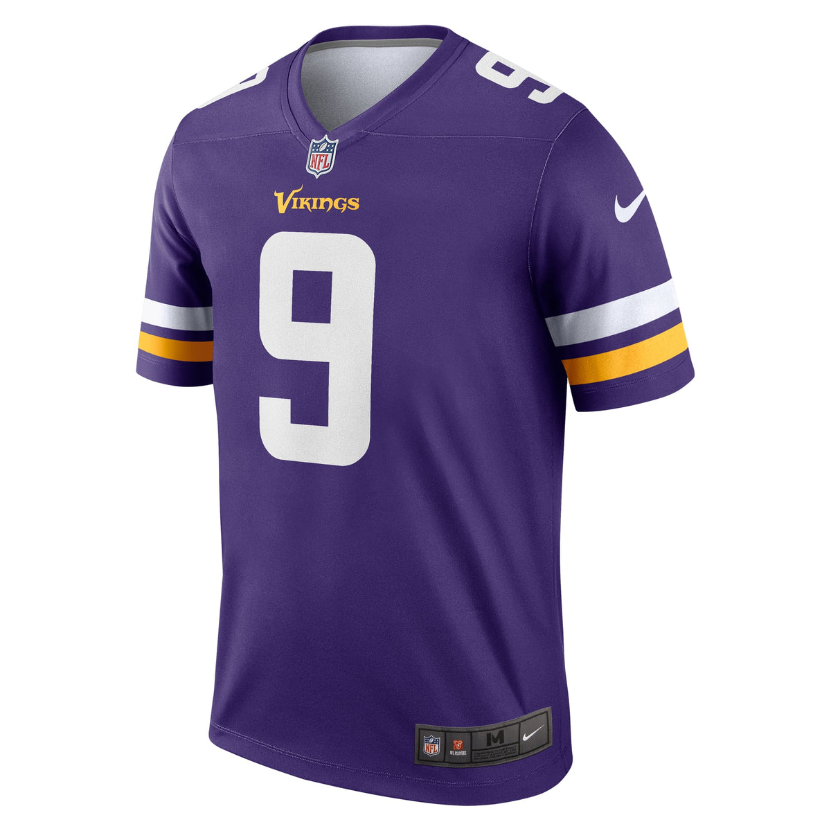 Men's Minnesota Vikings J.J. McCarthy Nike Purple Legend Player Performance Top