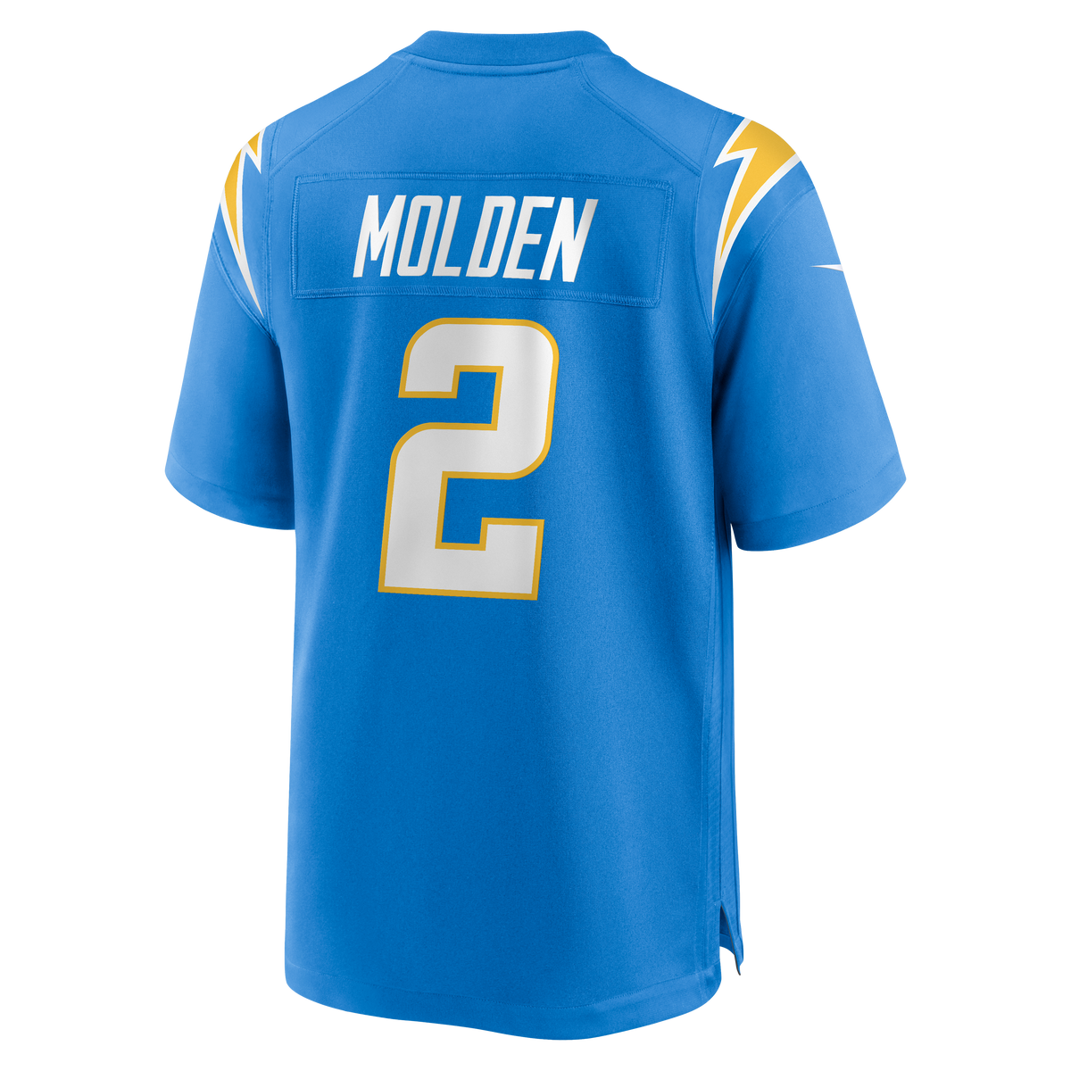 Men's Los Angeles Chargers Elijah Molden Nike  Powder Blue Team Game Jersey