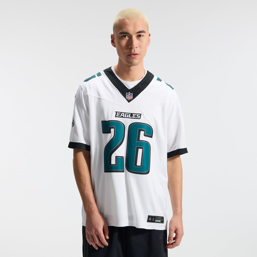 Men's Philadelphia Eagles Saquon Barkley Nike Kelly Green Alternate Vapor F.U.S.E. Stitched Limited Jersey