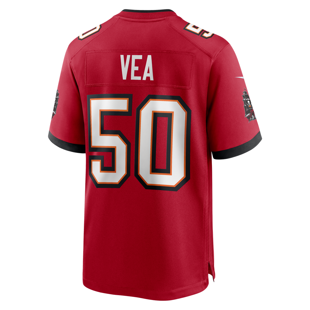 Men's Tampa Bay Buccaneers Vita Vea Nike  Red  Game Jersey