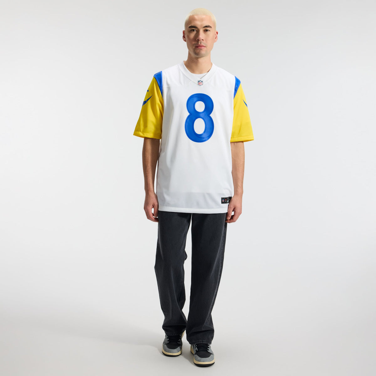 Men's Los Angeles Rams Jared Verse Nike Royal  Player Game Jersey