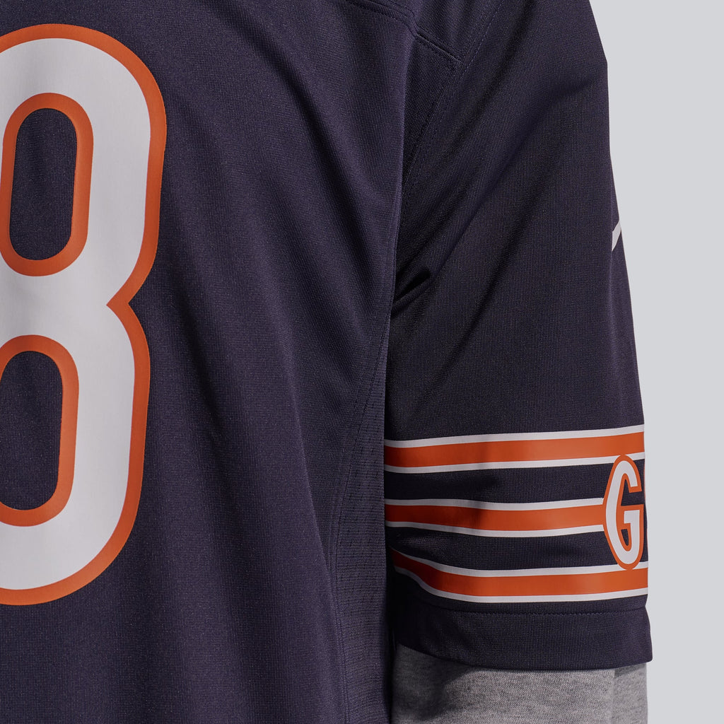Men's Chicago Bears Caleb Williams Nike Orange Alternate  Player Game Jersey