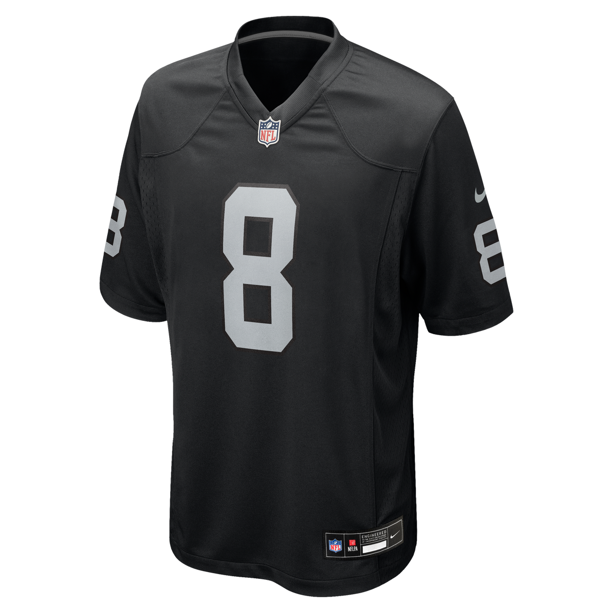 Men's Las Vegas Raiders Kirk Cousins Nike  Black Team Game Jersey