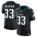 Men's Philadelphia Eagles Cooper DeJean Nike Black Alternate Vapor F.U.S.E. Stitched Limited Jersey