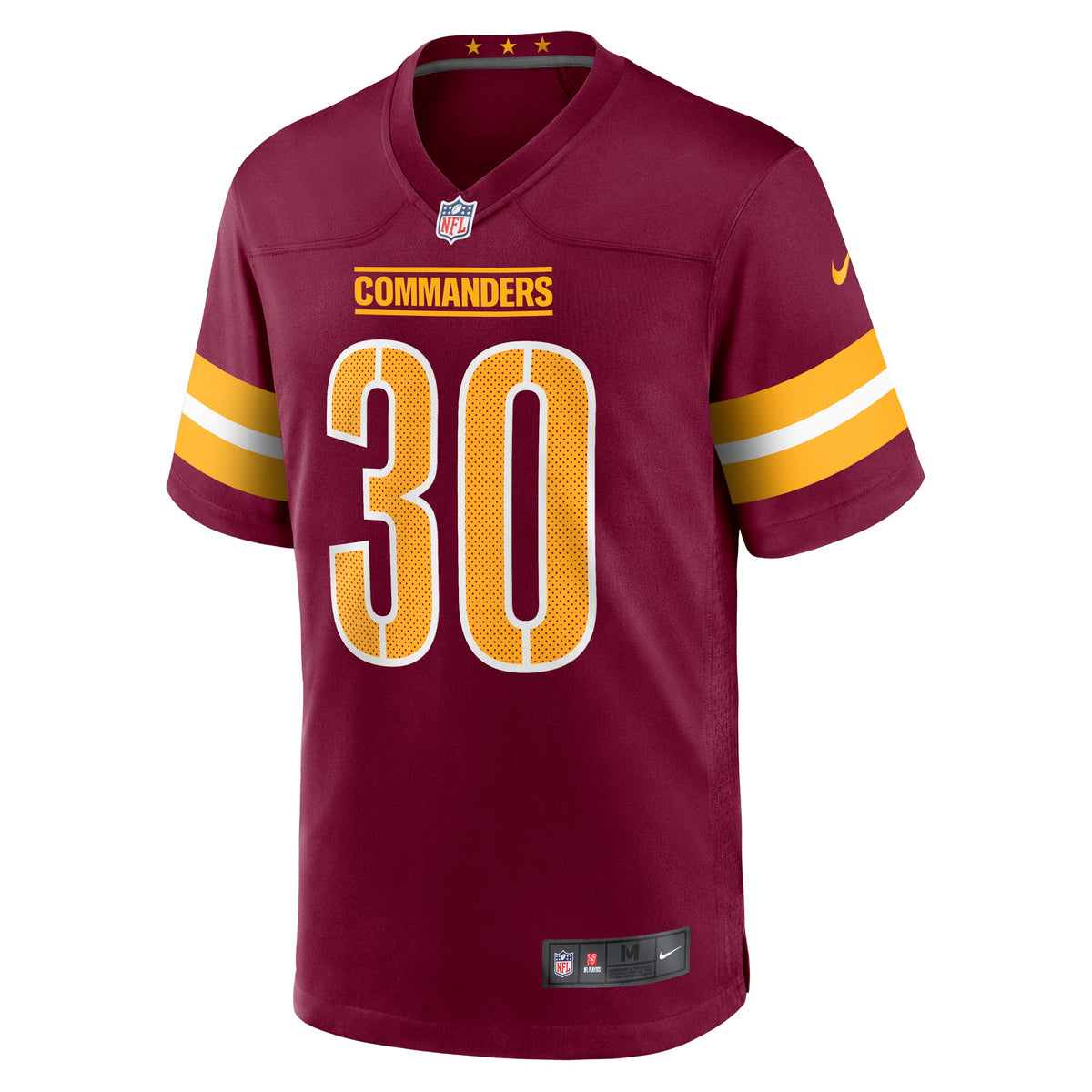 Men's Washington Commanders Austin Ekeler Nike White Game Super Bowl Era Jersey