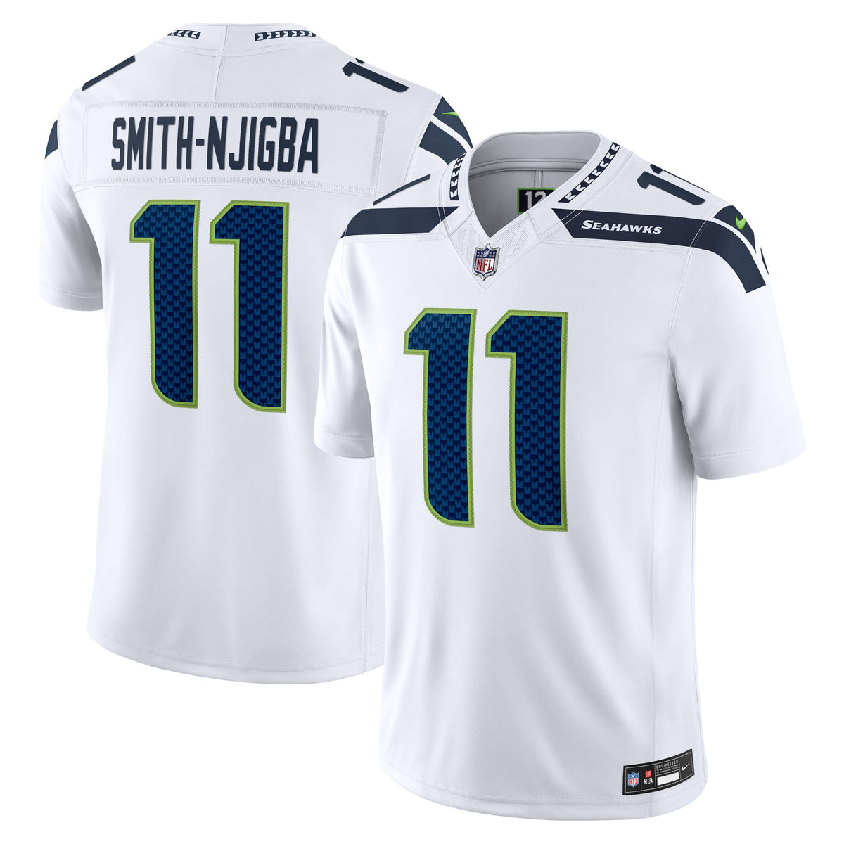 Men's Seattle Seahawks Jaxon Smith-Njigba Nike Royal Alternate Vapor F.U.S.E. Stitched Limited Jersey