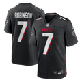 Men's Atlanta Falcons Bijan Robinson Nike Black  Game Jersey