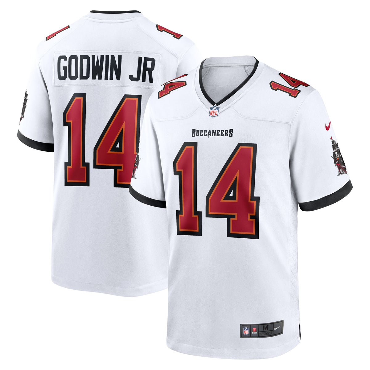 Men's Tampa Bay Buccaneers Chris Godwin Jr. Nike Red Game Player Jersey