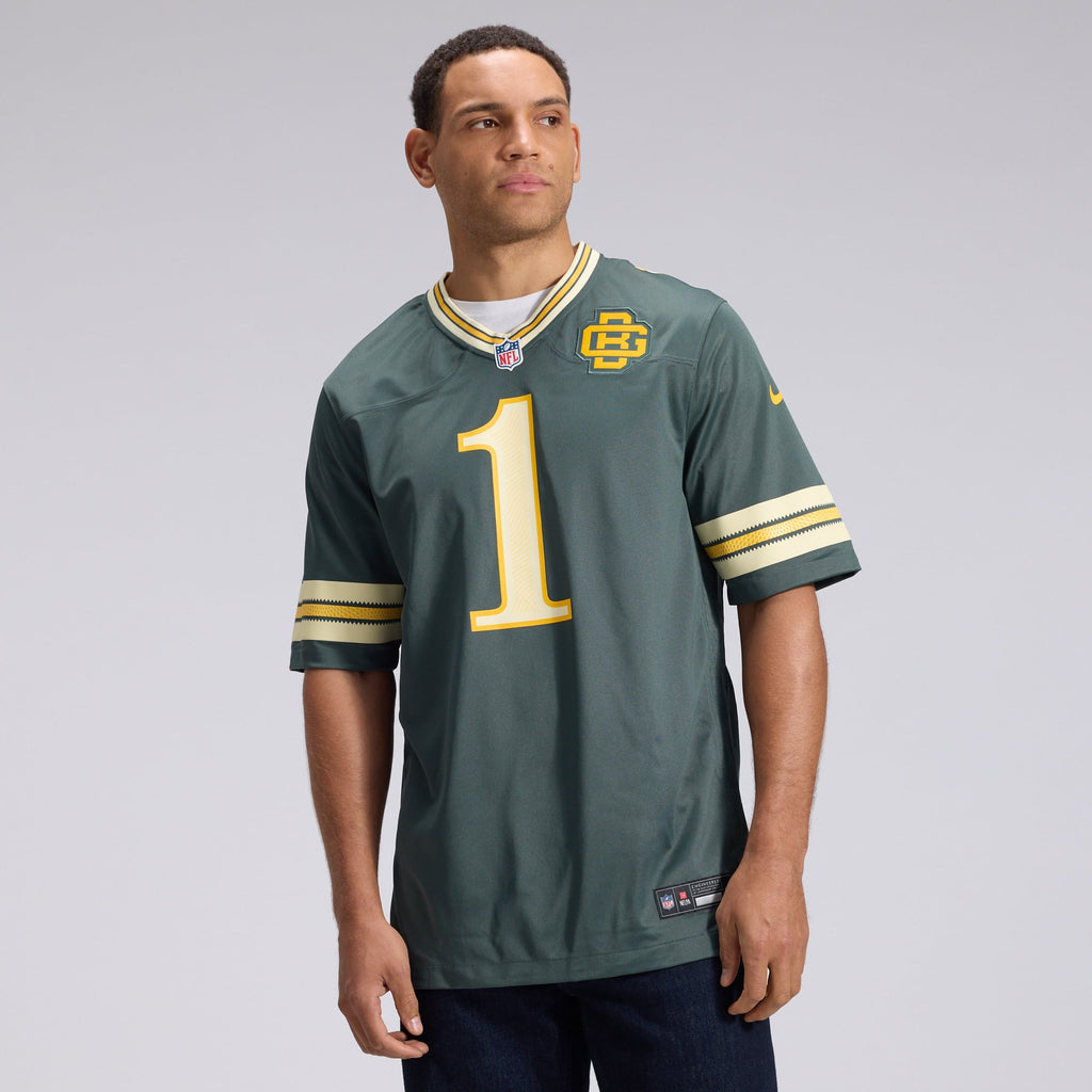Men's Green Bay Packers Micah Parsons Nike Green 2026 Rivalries Collection Game Jersey