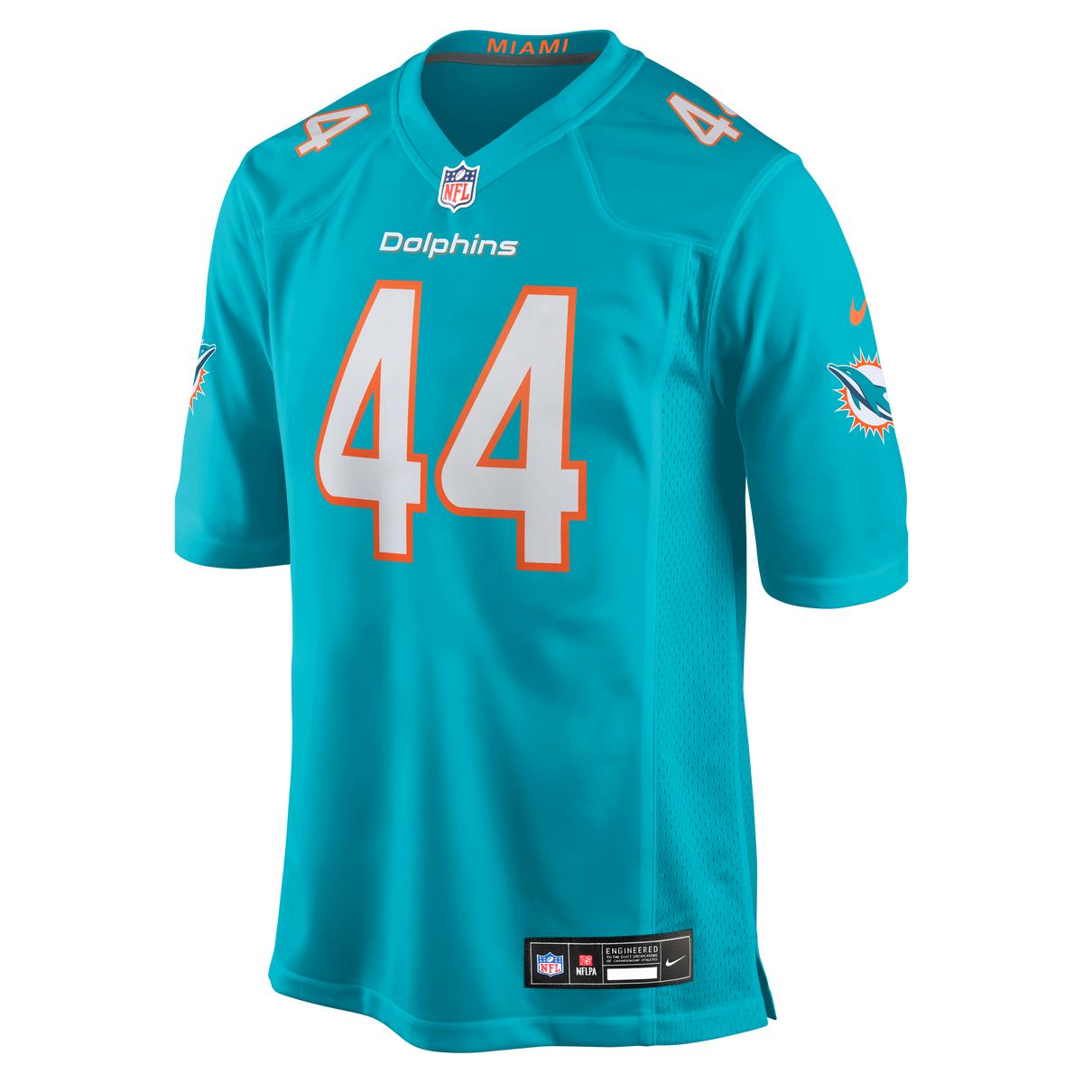 Men's Miami Dolphins Chop Robinson Nike Aqua  Player Game Jersey