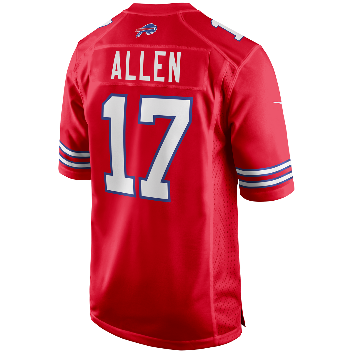 Men's Buffalo Bills Josh Allen Nike White White Game Player Jersey