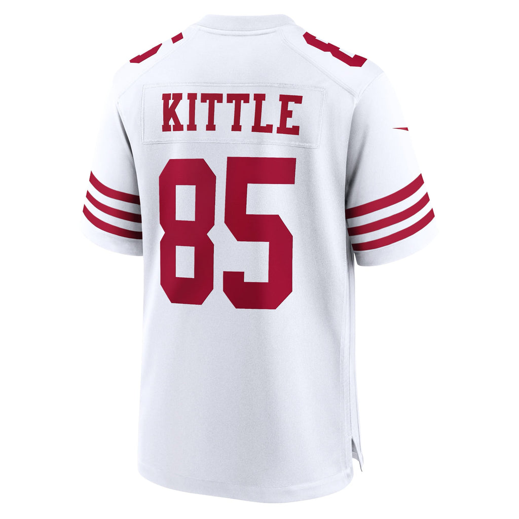 Men's San Francisco 49ers George Kittle Nike Scarlet Player Game Jersey