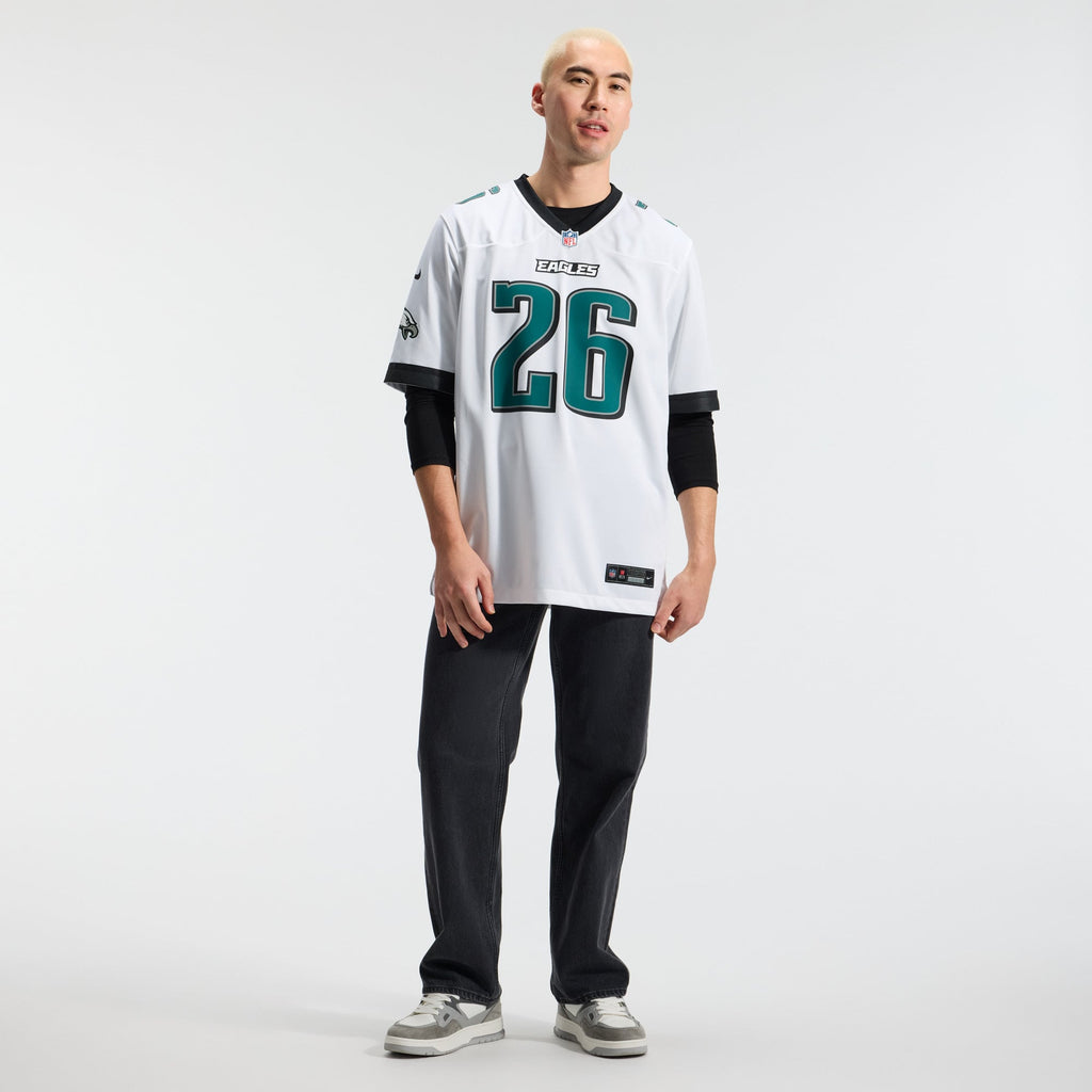 Men's Philadelphia Eagles Saquon Barkley Nike  Kelly Green Alternate Game Jersey