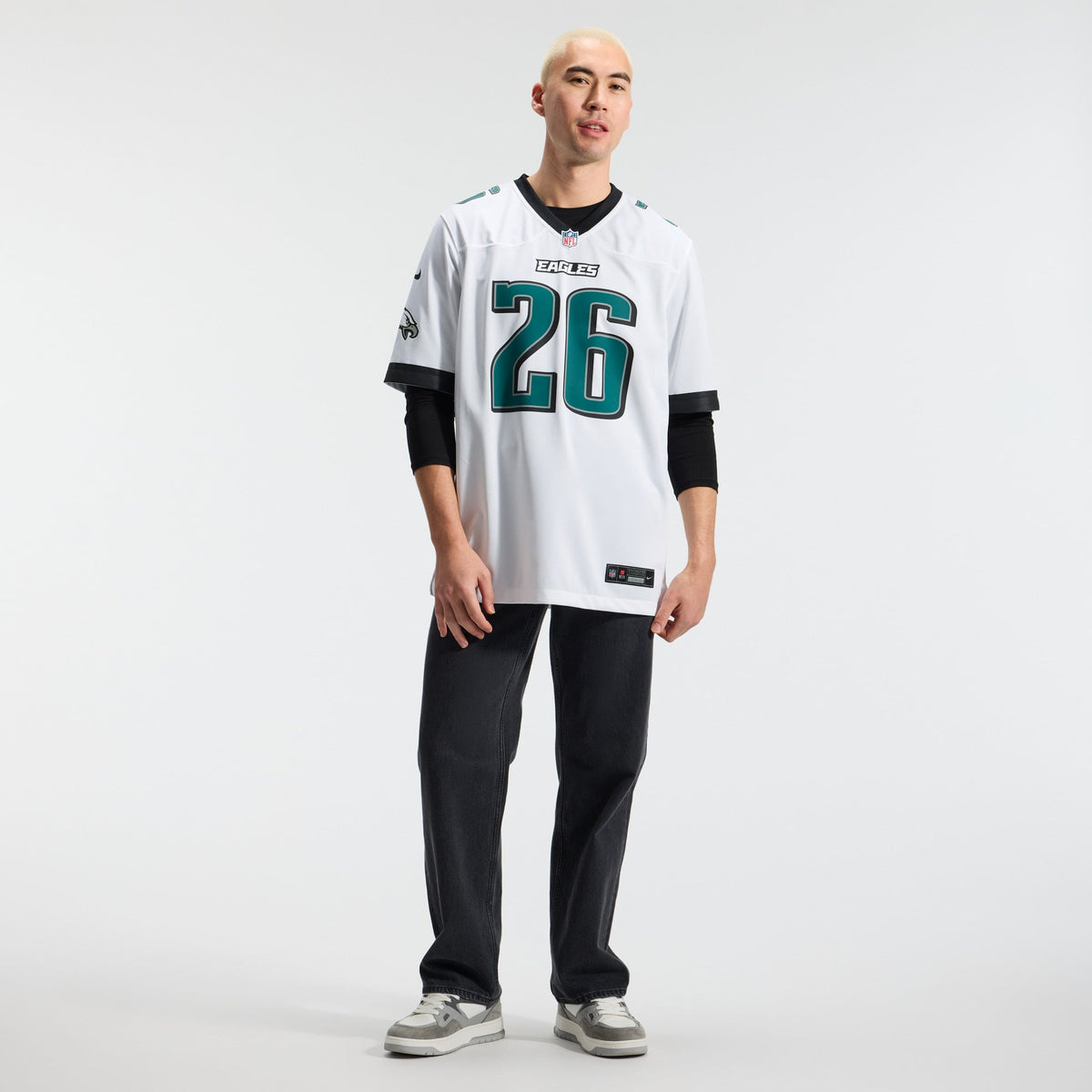 Men's Philadelphia Eagles Saquon Barkley Nike  Kelly Green Alternate Game Jersey