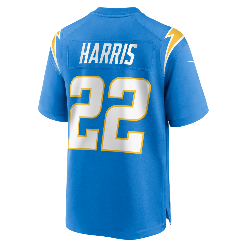 Men's Los Angeles Chargers Najee Harris Nike Powder Blue Game Player Jersey