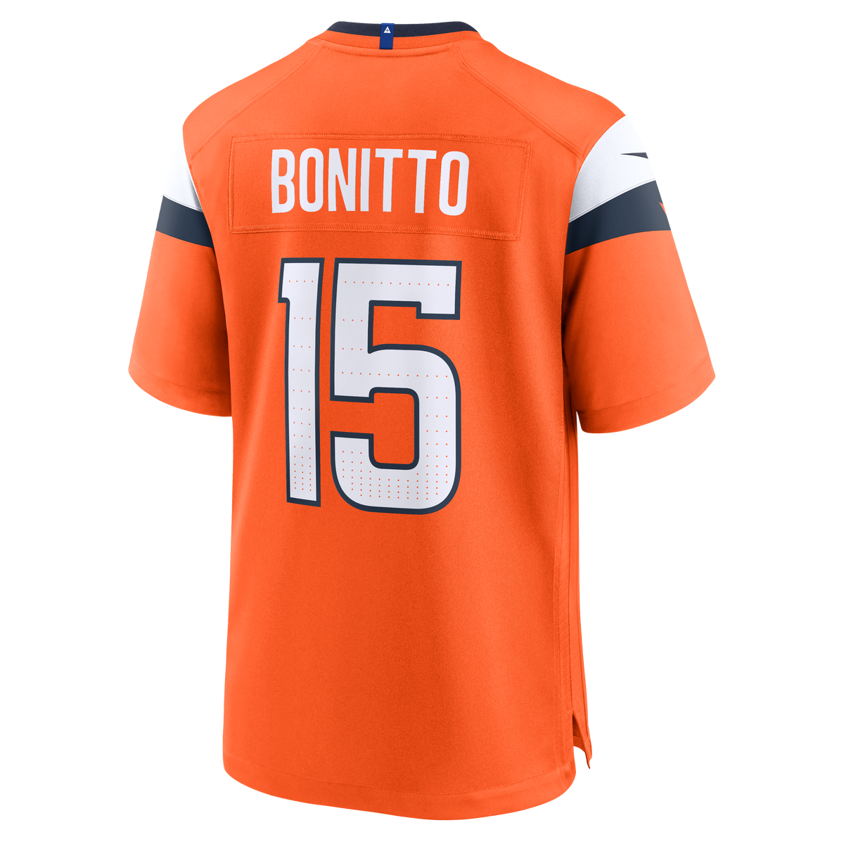 Men's Denver Broncos Nik Bonitto Nike  Navy Alternate Game Jersey