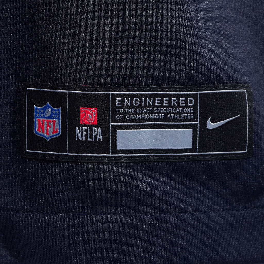 Men's Houston Texans Jalen Pitre Nike Navy Game Jersey