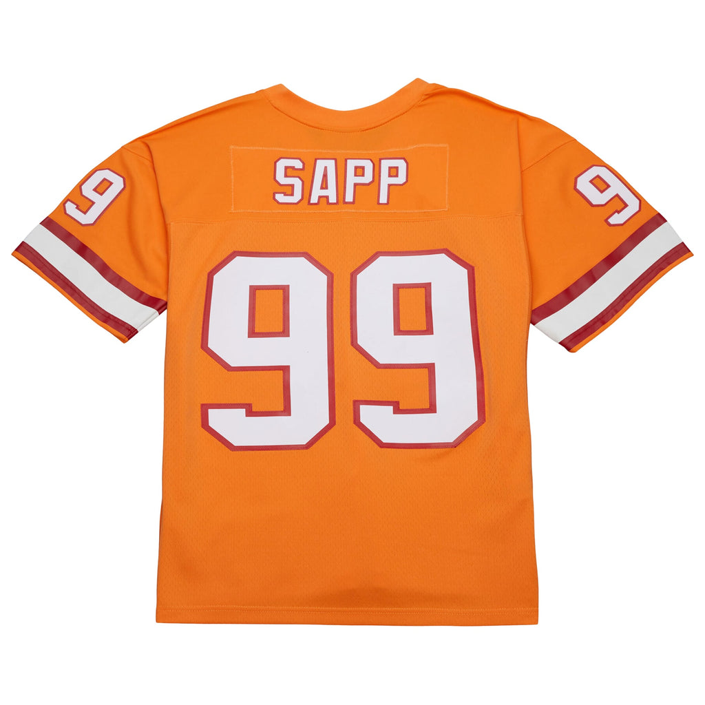 Men's Tampa Bay Buccaneers Warren Sapp Mitchell & Ness Red 2002 Legacy Replica Jersey