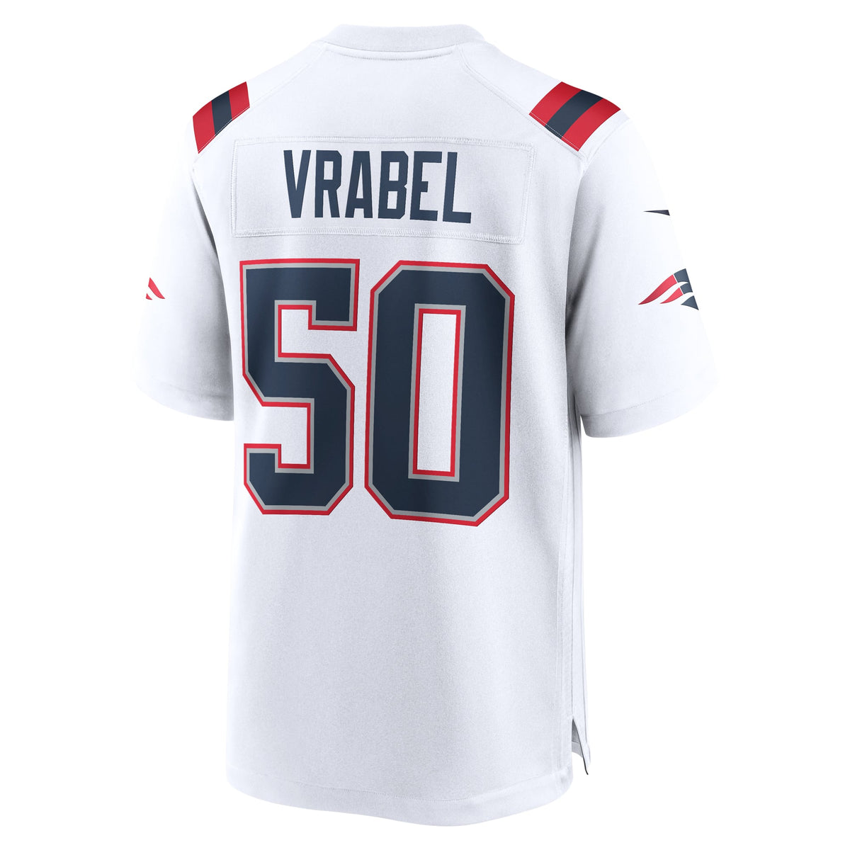 Men's New England Patriots Mike Vrabel Nike Navy Game Retired Player Jersey