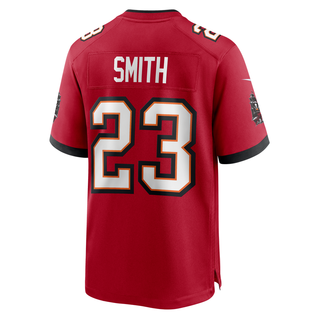 Men's Tampa Bay Buccaneers Tykee Smith Nike  Red  Game Jersey