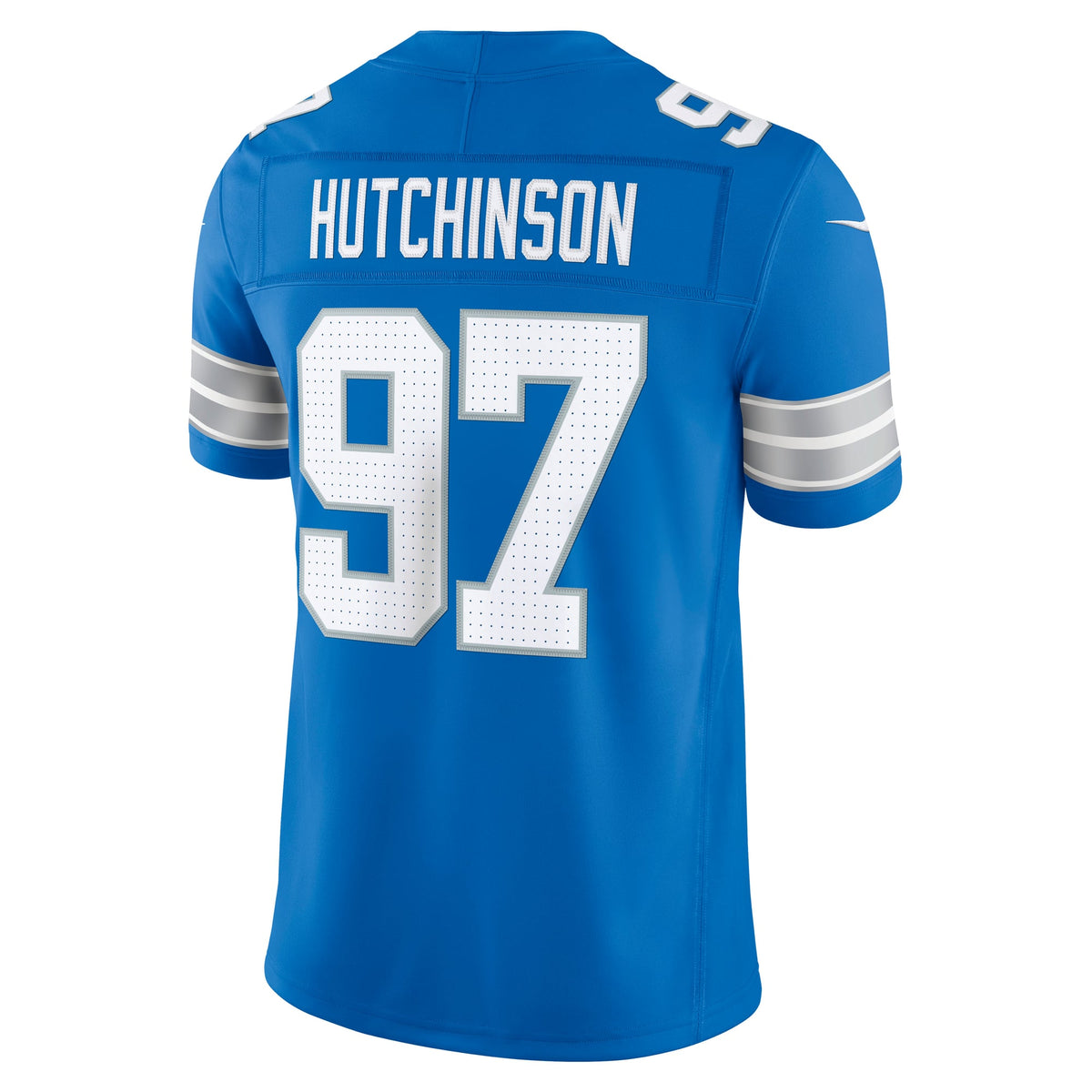 Men's Detroit Lions Aidan Hutchinson Nike White Vapor F.U.S.E. Stitched Limited Jersey