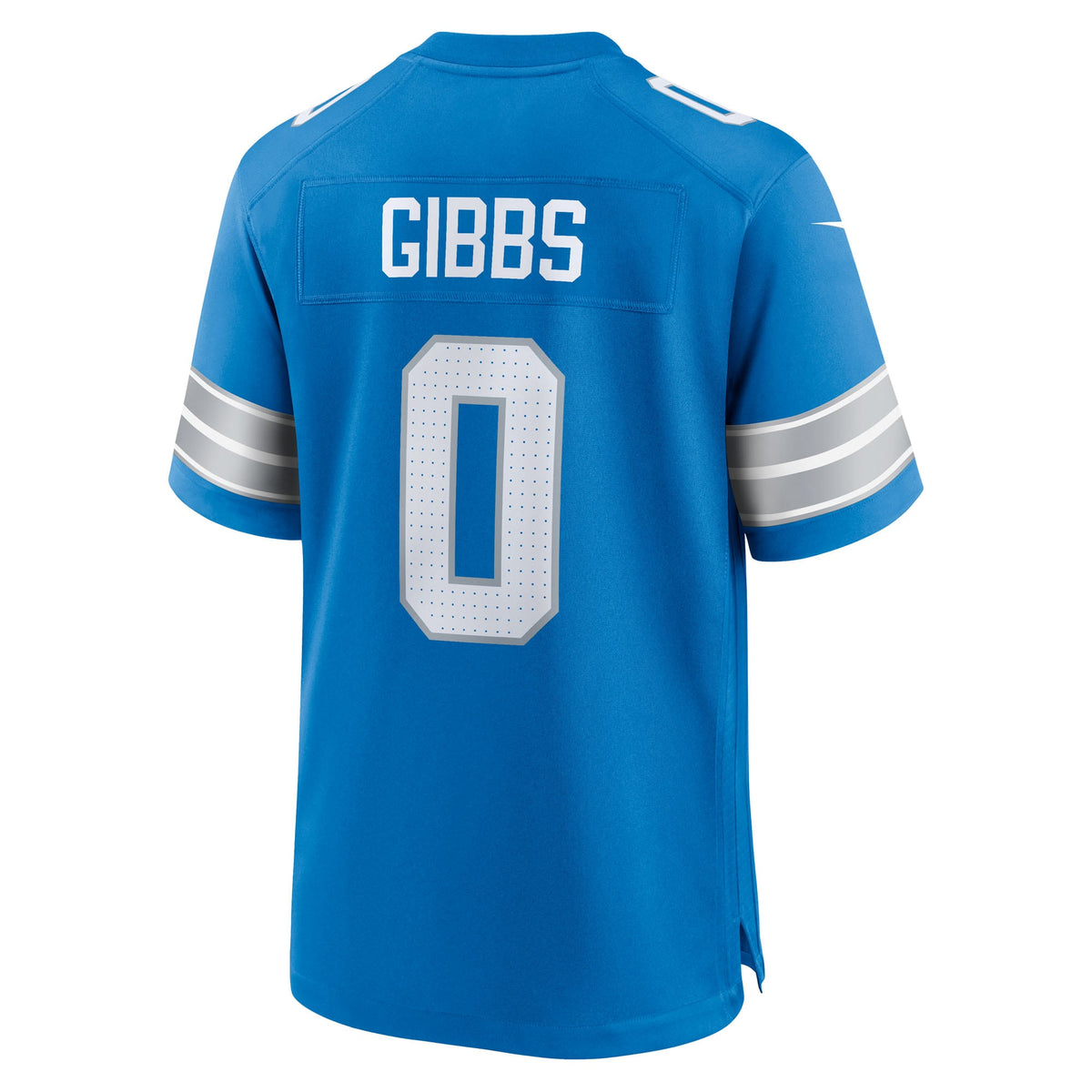 Men's Detroit Lions Jahmyr Gibbs Nike Black 2nd Alternate Game Player Jersey