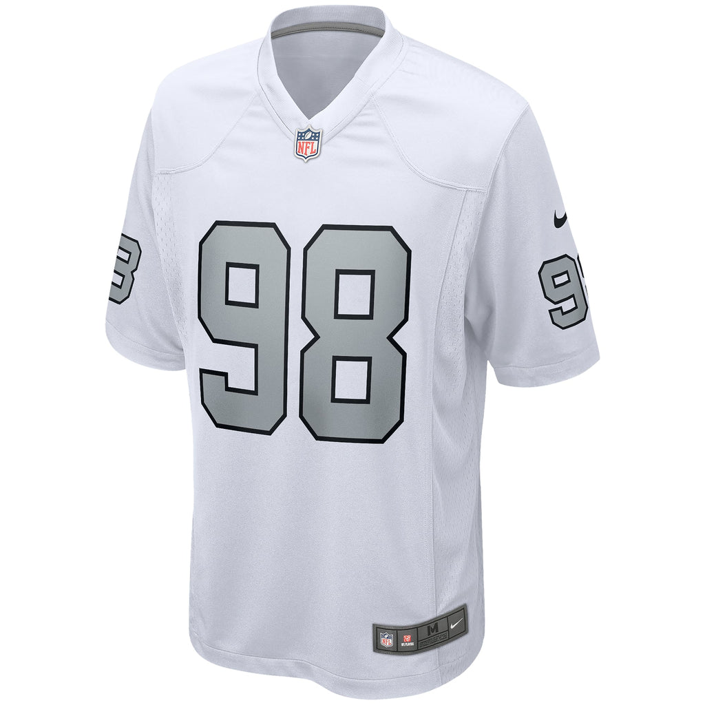 Men's Las Vegas Raiders Maxx Crosby Nike Black Game Jersey