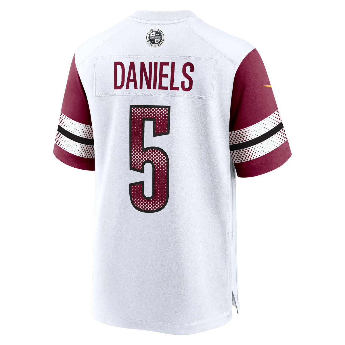 Men's Washington Commanders Jayden Daniels Nike White  Player Game Jersey