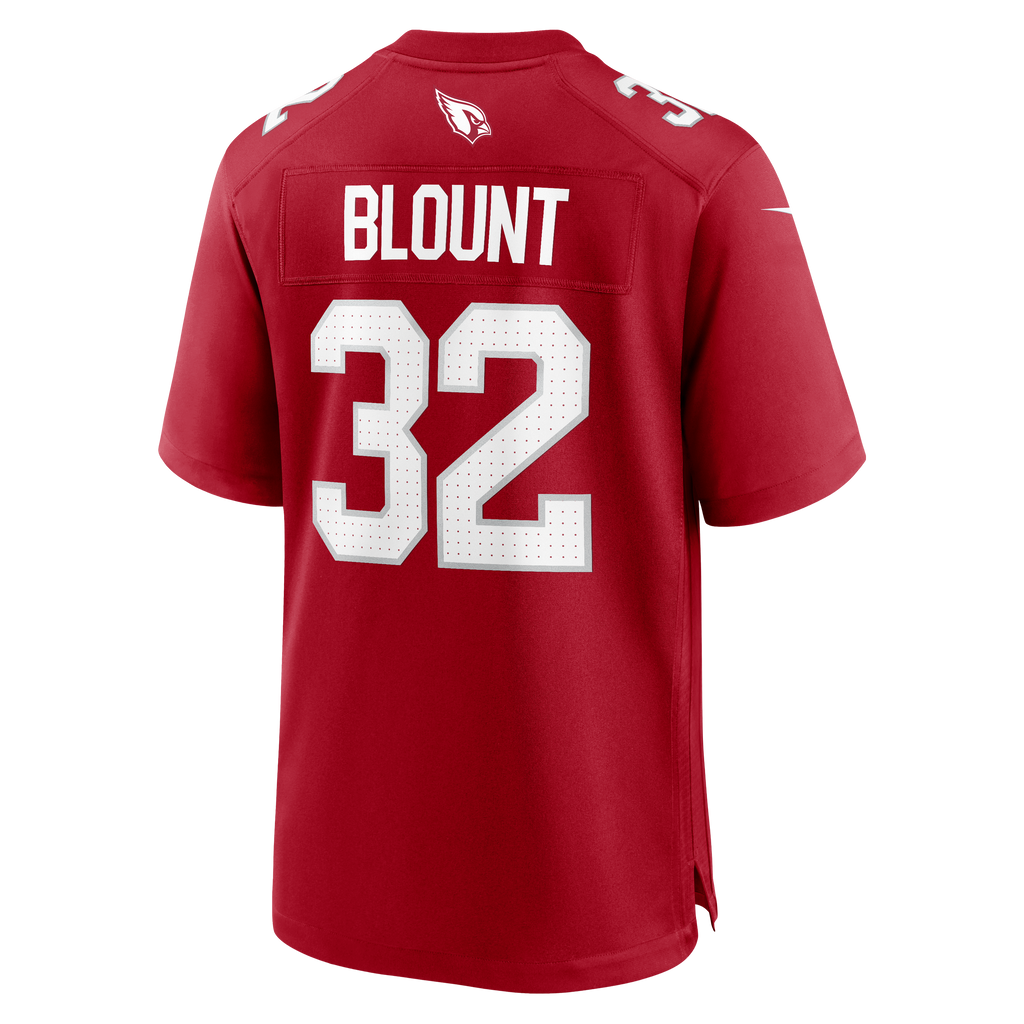 Men's Arizona Cardinals Joey Blount Nike  Cardinal  Game Jersey