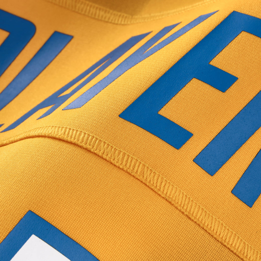 Men's Los Angeles Chargers Oronde Gadsden Nike  Gold Alternate Charger Power Game Jersey