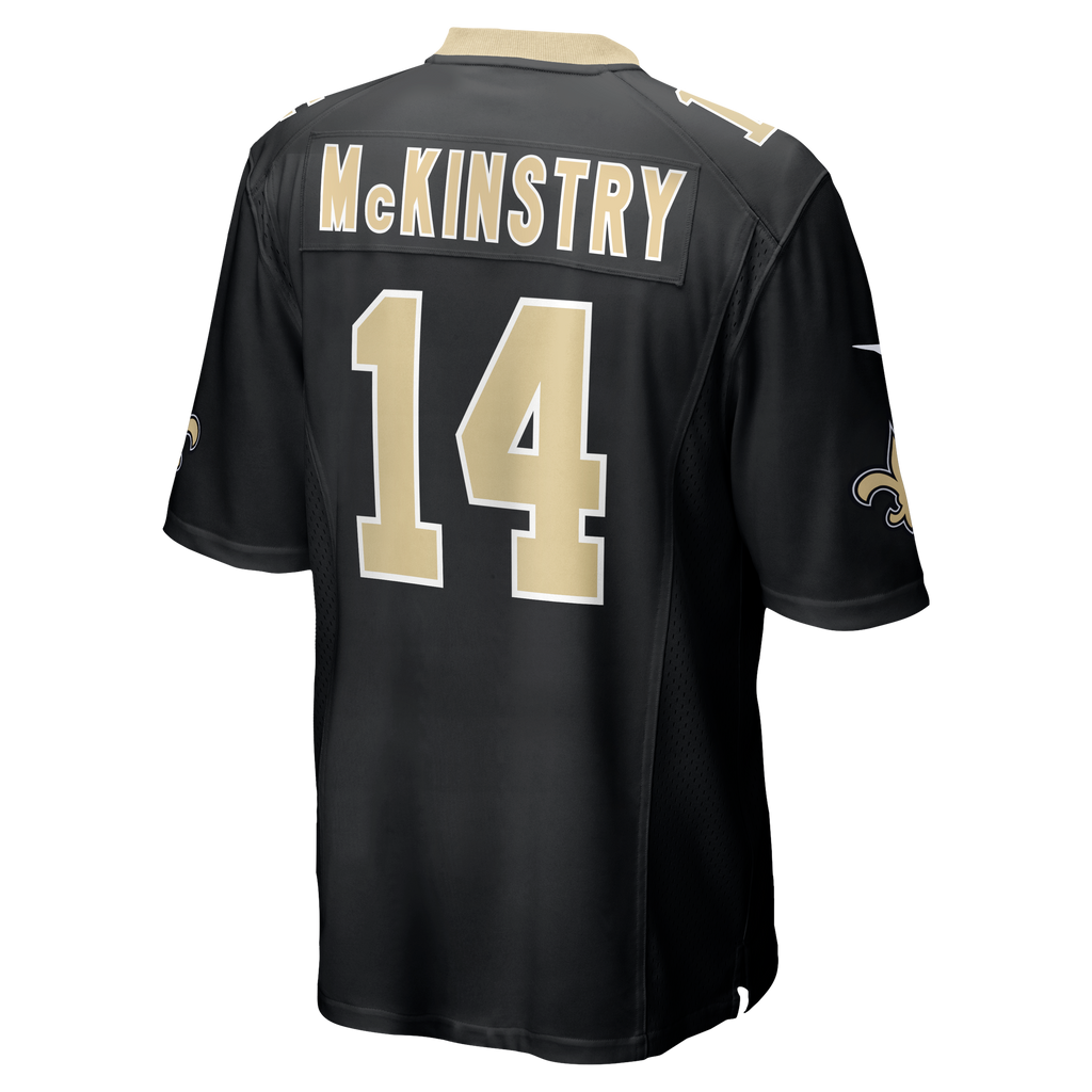 Men's New Orleans Saints Ga'Quincy McKinstry Nike Black  Player Game Jersey