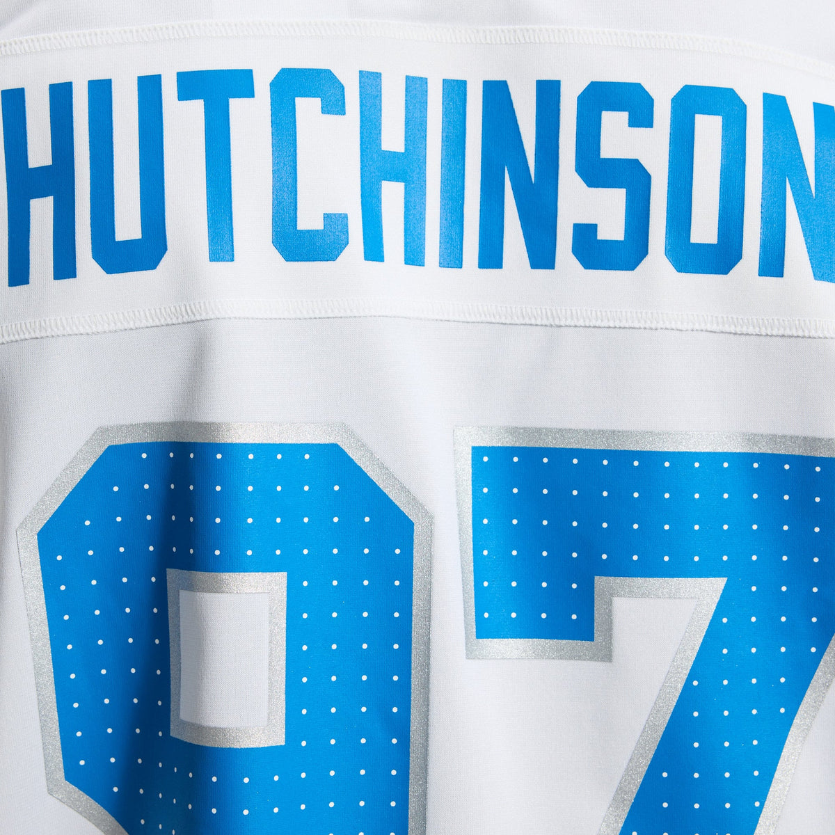 Men's Detroit Lions Aidan Hutchinson Nike White Game Jersey