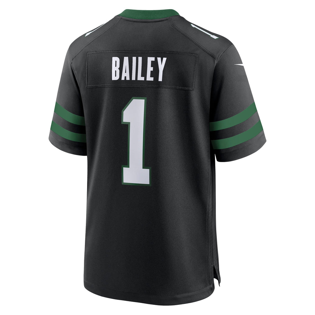 Men's New York Jets David Bailey Nike Green Team Game Jersey