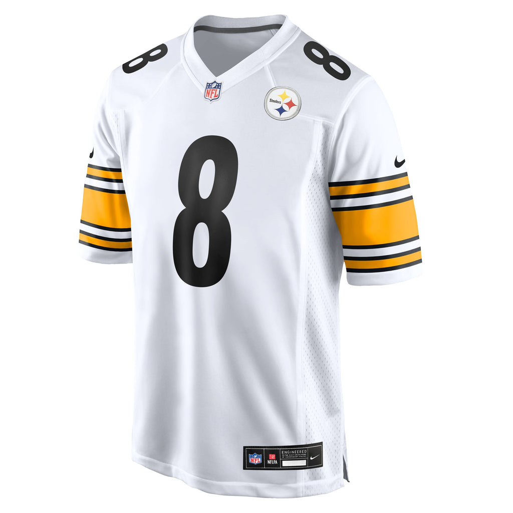 Men's Pittsburgh Steelers Aaron Rodgers Nike Gold Alternate 1933 Throwback Game Jersey