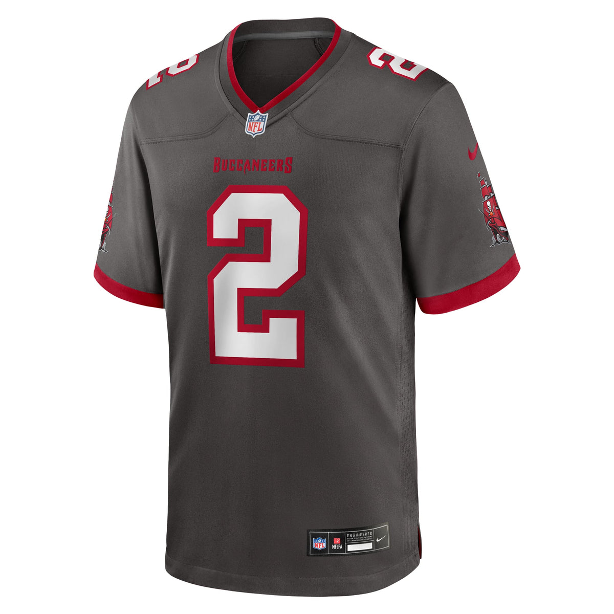Men's  Tampa Bay Buccaneers Emeka Egbuka Nike Red Team  Game Jersey