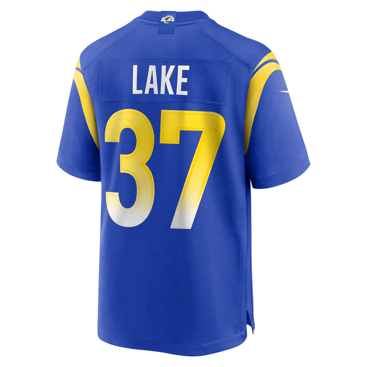 Men's Los Angeles Rams Quentin Lake Nike Royal Game Player Jersey