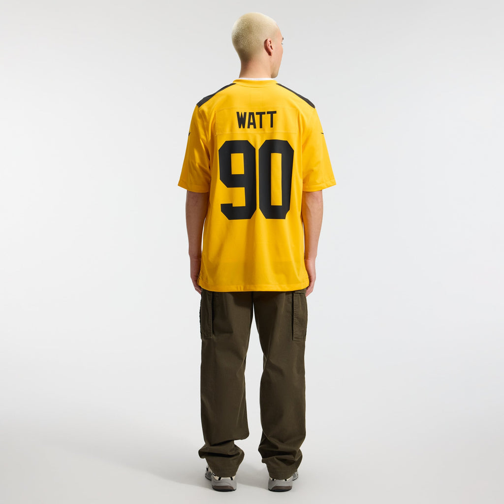 Men's Pittsburgh Steelers T.J. Watt Nike Black Game Jersey