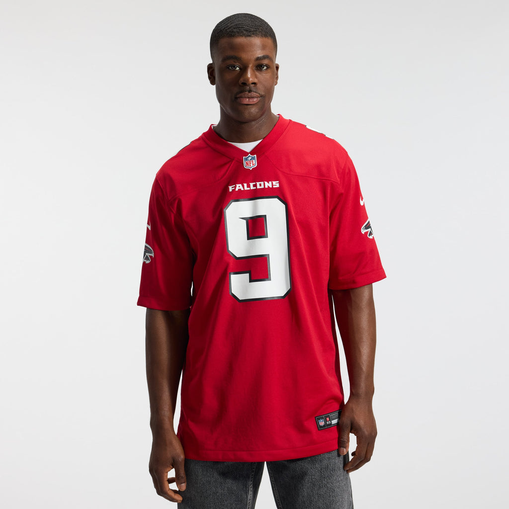 Men's Atlanta Falcons Michael Penix Jr. Nike Black Alternate Game Jersey