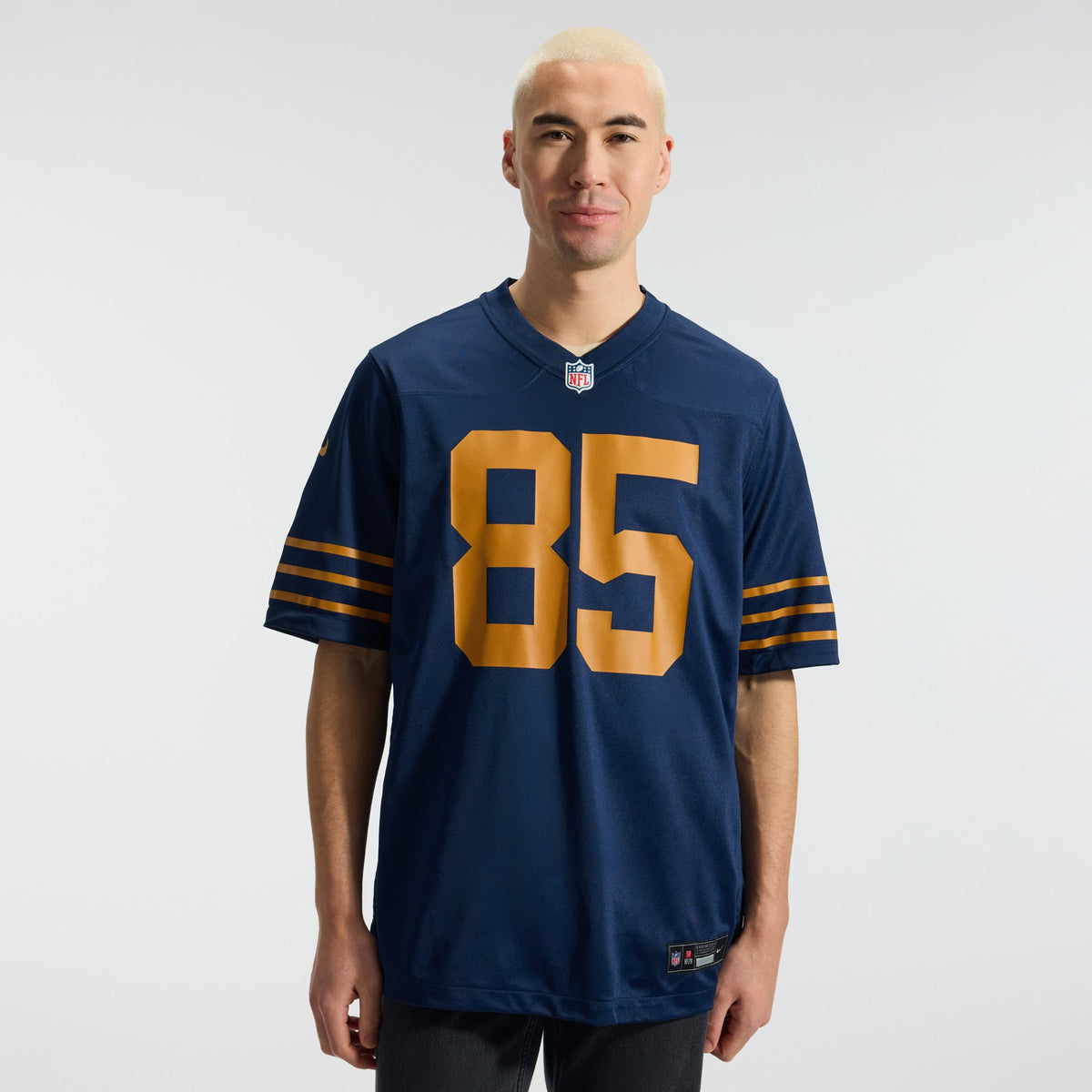 Men's Green Bay Packers Tucker Kraft Nike  Navy Alternate  Game Jersey