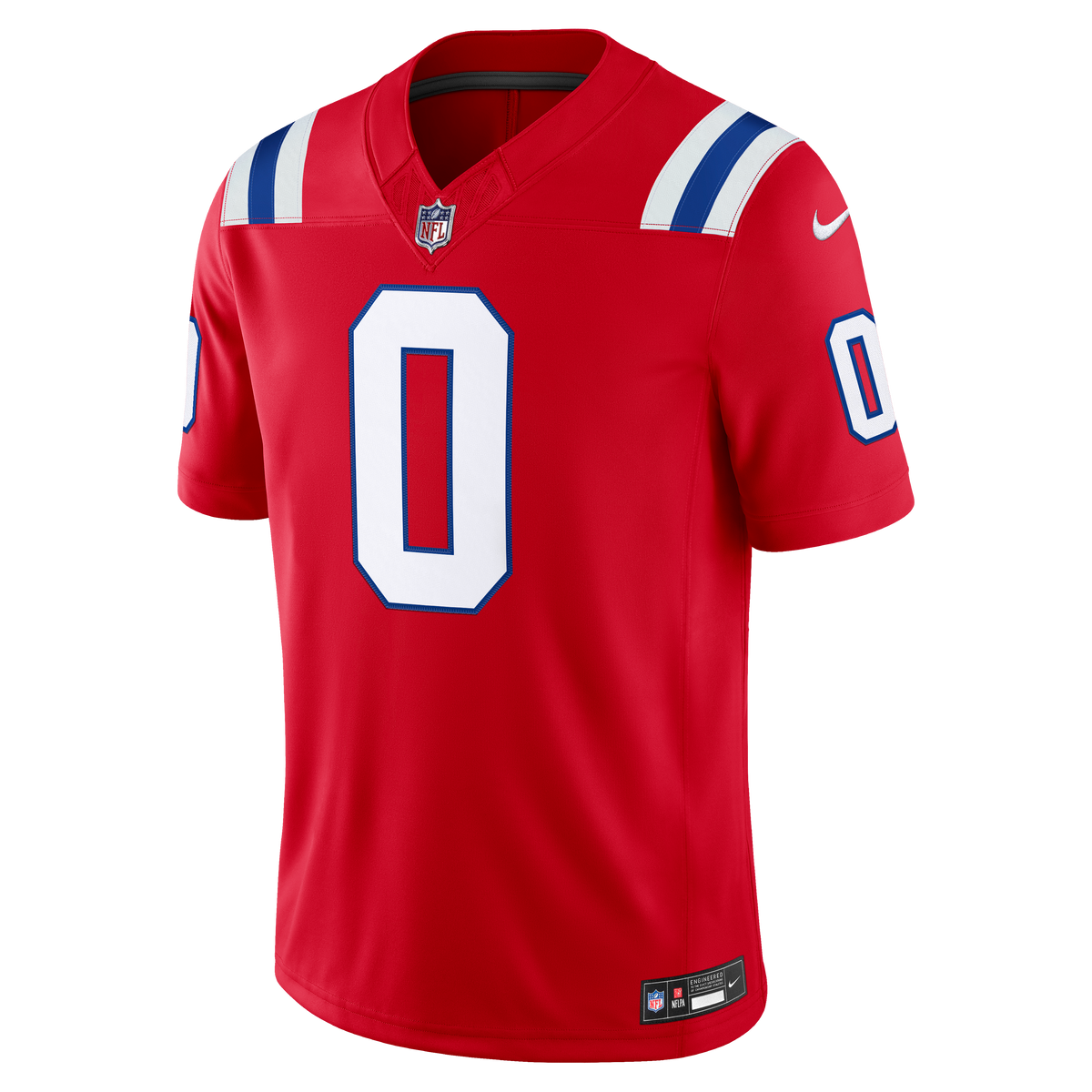 Men's New England Patriots Christian Gonzalez Nike White Vapor F.U.S.E. Stitched Limited Jersey