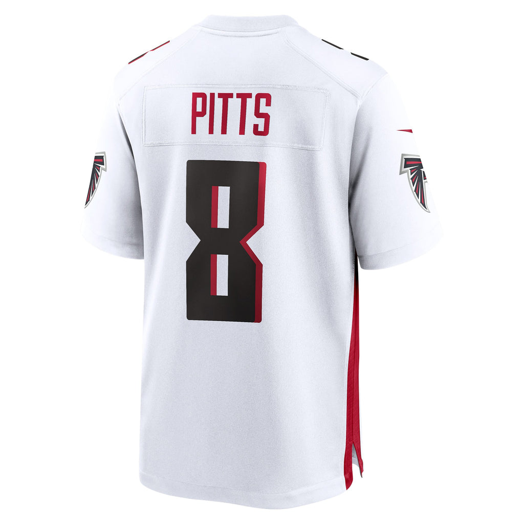 Men's Atlanta Falcons Kyle Pitts Sr. Nike Black Team  Game Jersey
