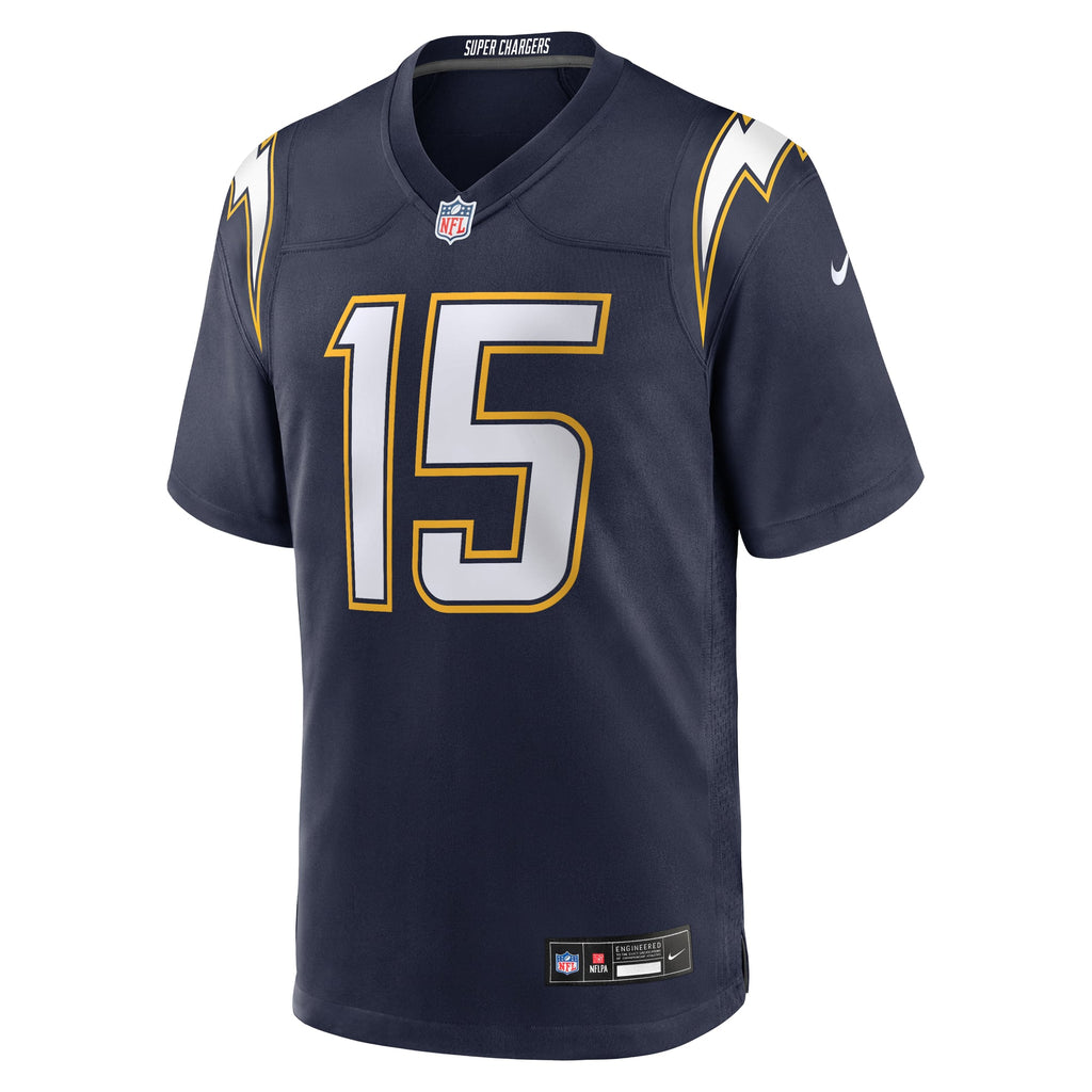 Men's Los Angeles Chargers Ladd McConkey Nike Gold Alternate Charger Power Game Player Jersey