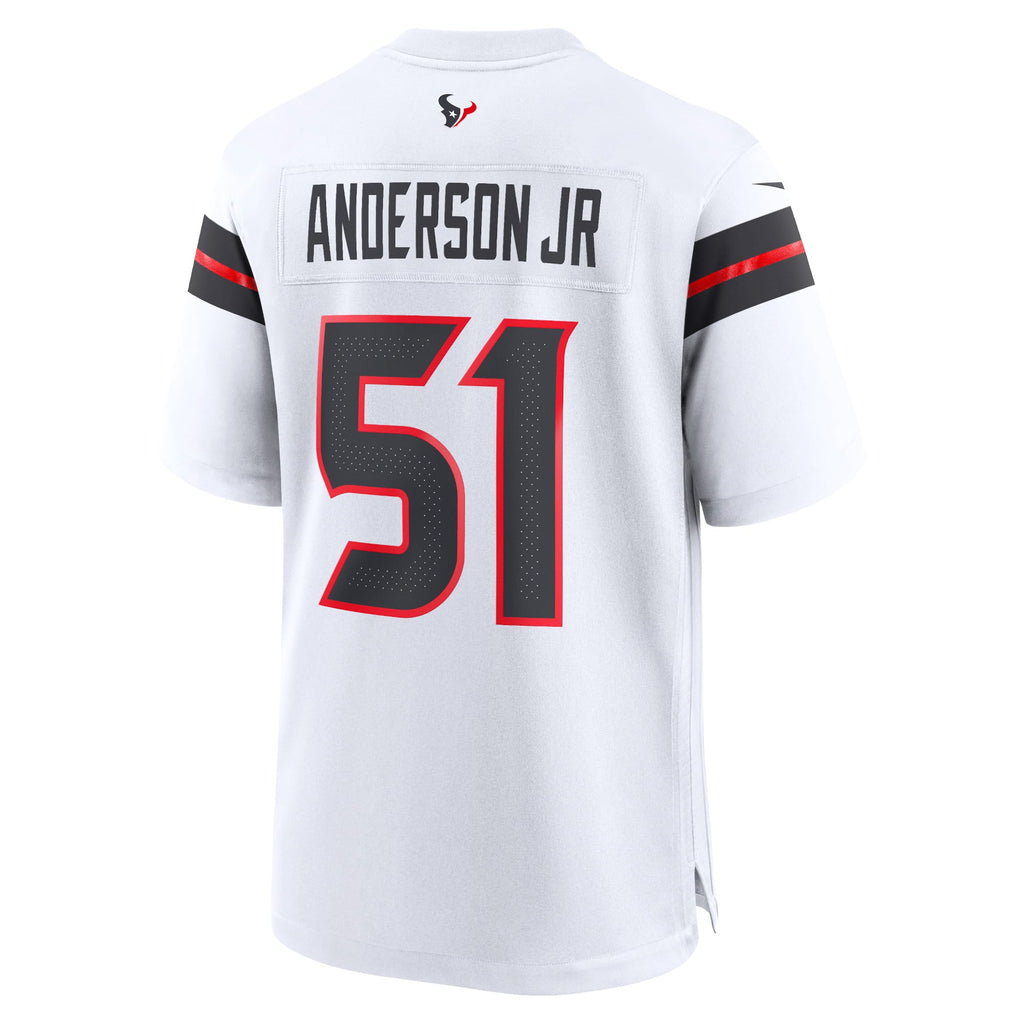 Men's Houston Texans Will Anderson Jr. Nike Navy Alternate Game Jersey