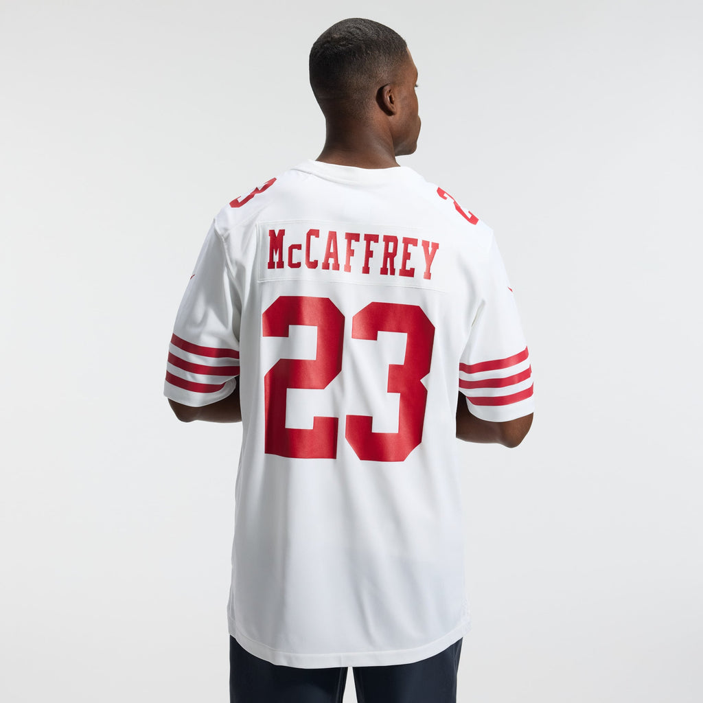 Men's San Francisco 49ers Christian McCaffrey Nike Scarlet Game Player Jersey
